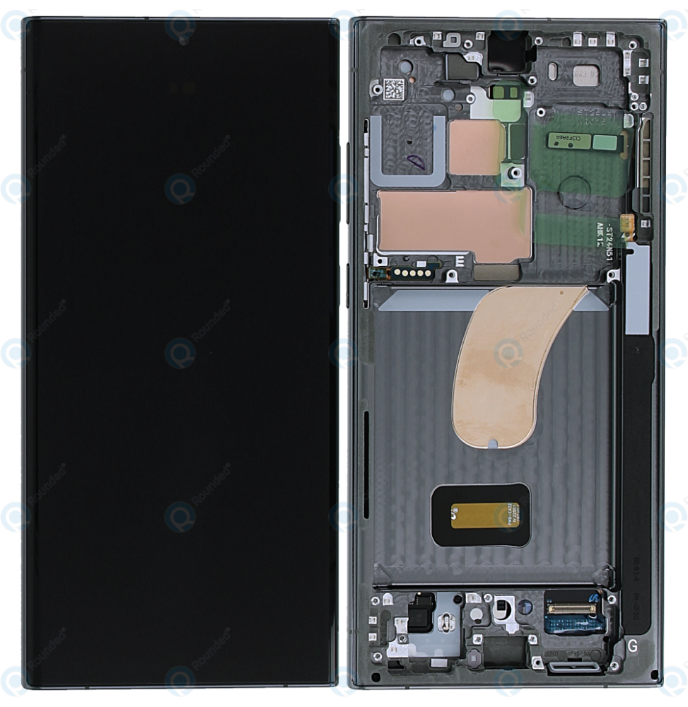 Display And Digitizer Complete Phantom Black Samsung S23 Ultra S918B