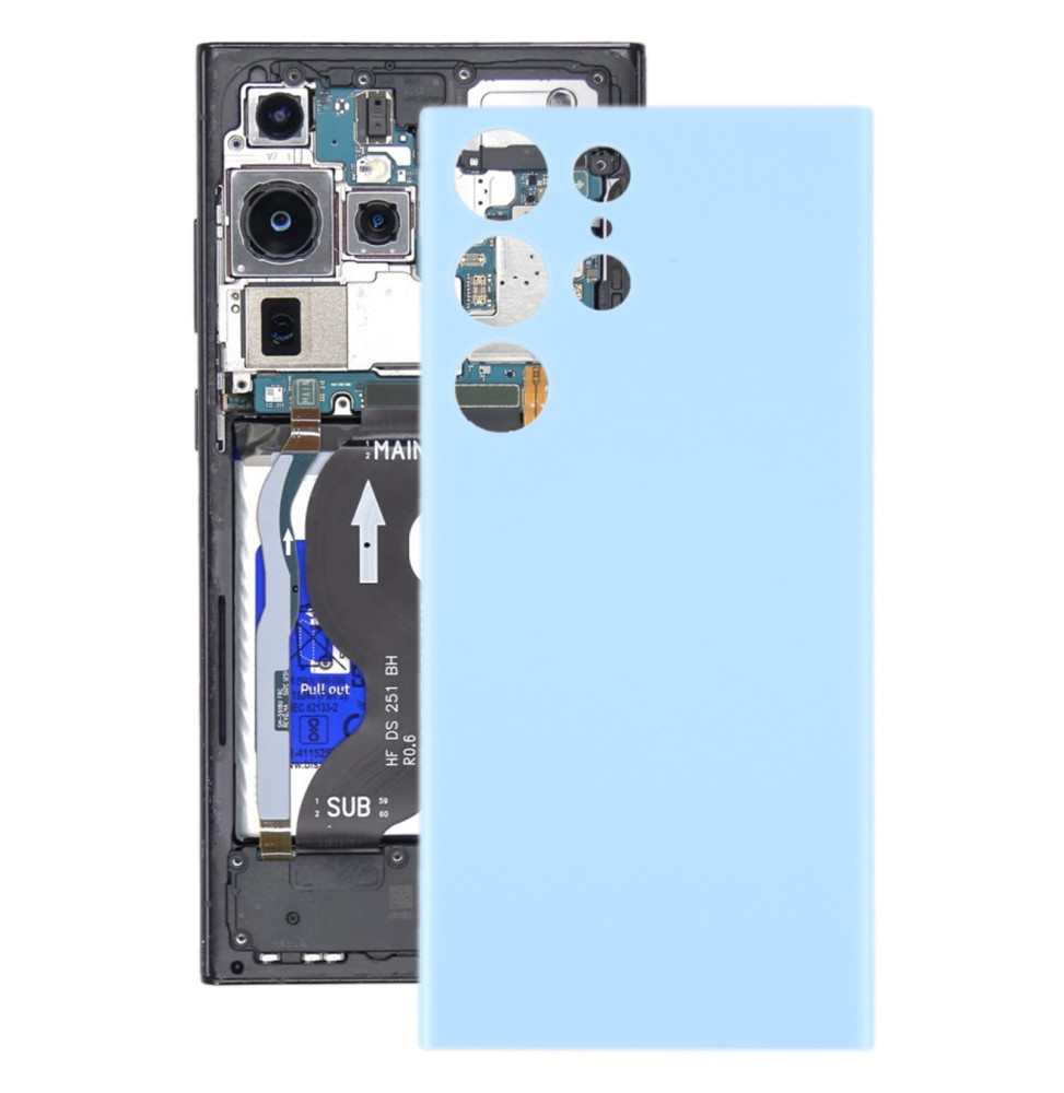 Back Over (+Lens) Várias cores Samsung S23 Ultra S918B