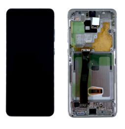 LCD e Vidro Completo Cloud White Samsung Galaxy...