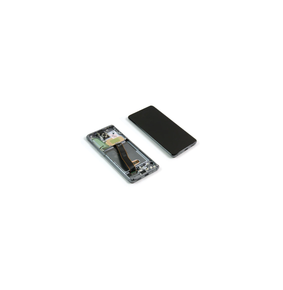 LCD e Vidro Completo Cosmic Grey Samsung Galaxy S20 G980