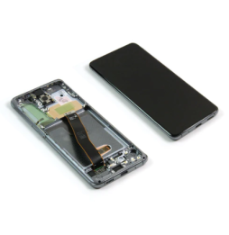 LCD e Vidro Completo Cosmic Grey Samsung Galaxy S20 5G G981F