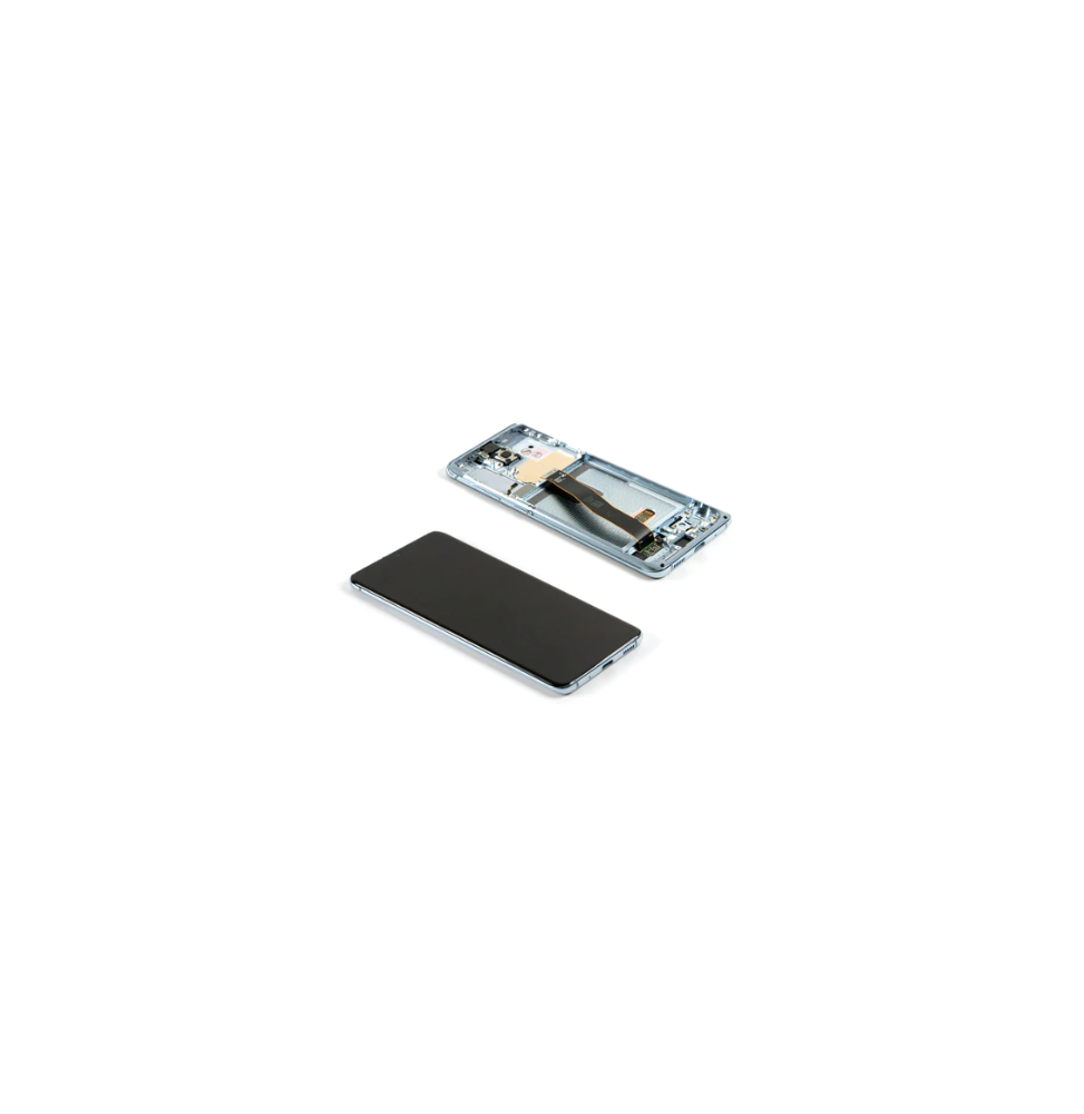 LCD e Vidro Completo Cloud Blue Samsung Galaxy S20 5G G981F