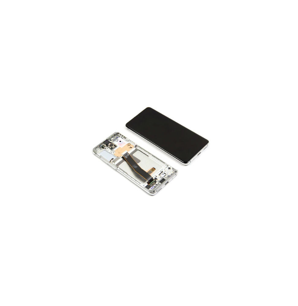 LCD e Vidro Completo Cloud White Samsung Galaxy S20 5G G981F