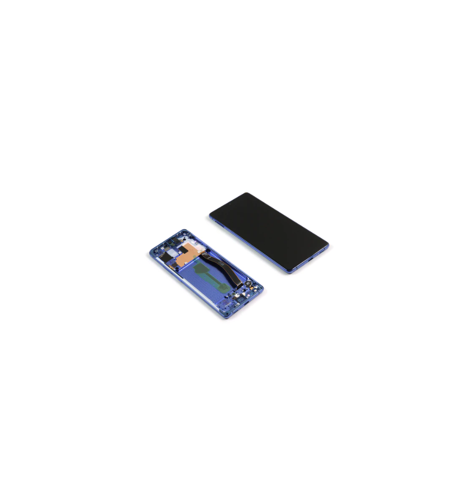 LCD e Vidro Completo Prism Blue Samsung Galaxy S10 Lite G770F