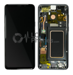 LCD e Vidro Completo Titanium Grey Samsung S9...