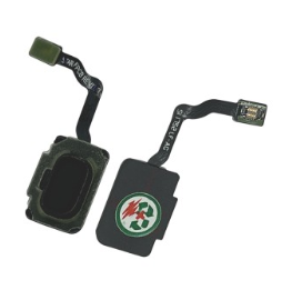 Home Button Fingerprint Sensor Flex Cable Preto...