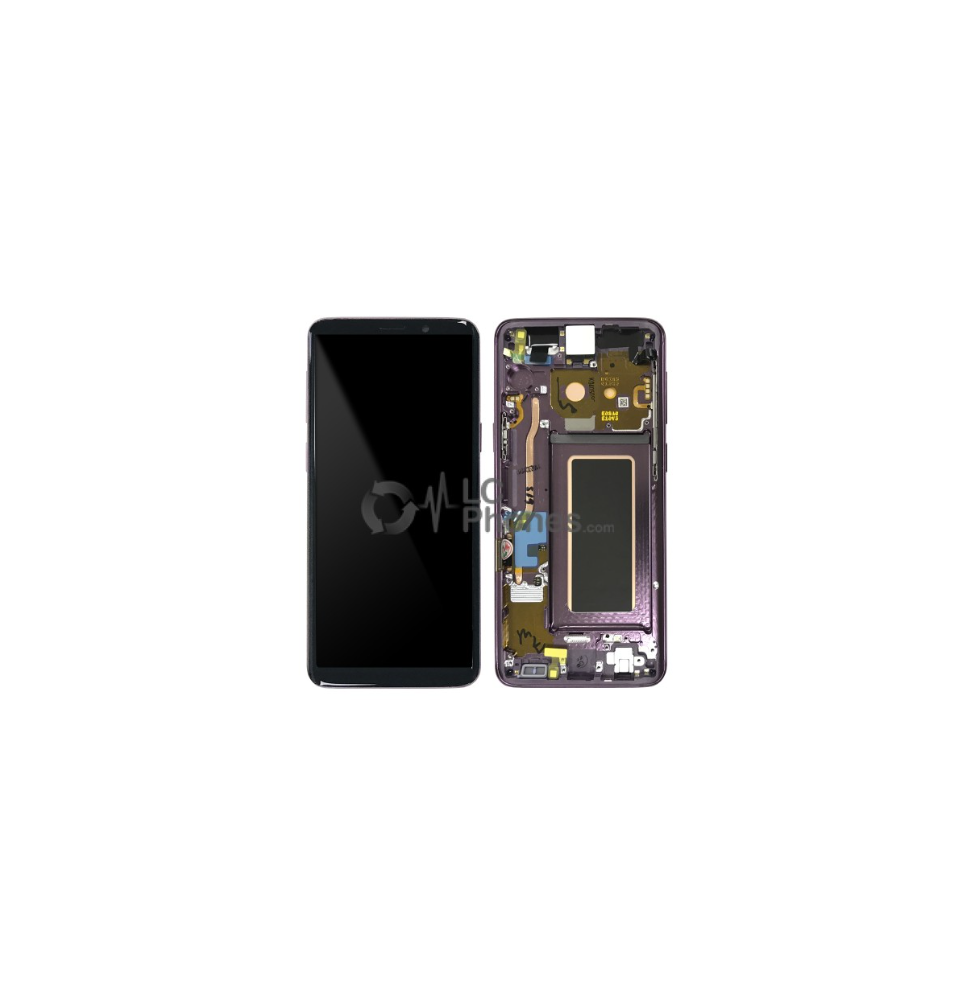LCD e Vidro Completo Purple Samsung Galaxy S9 G960F