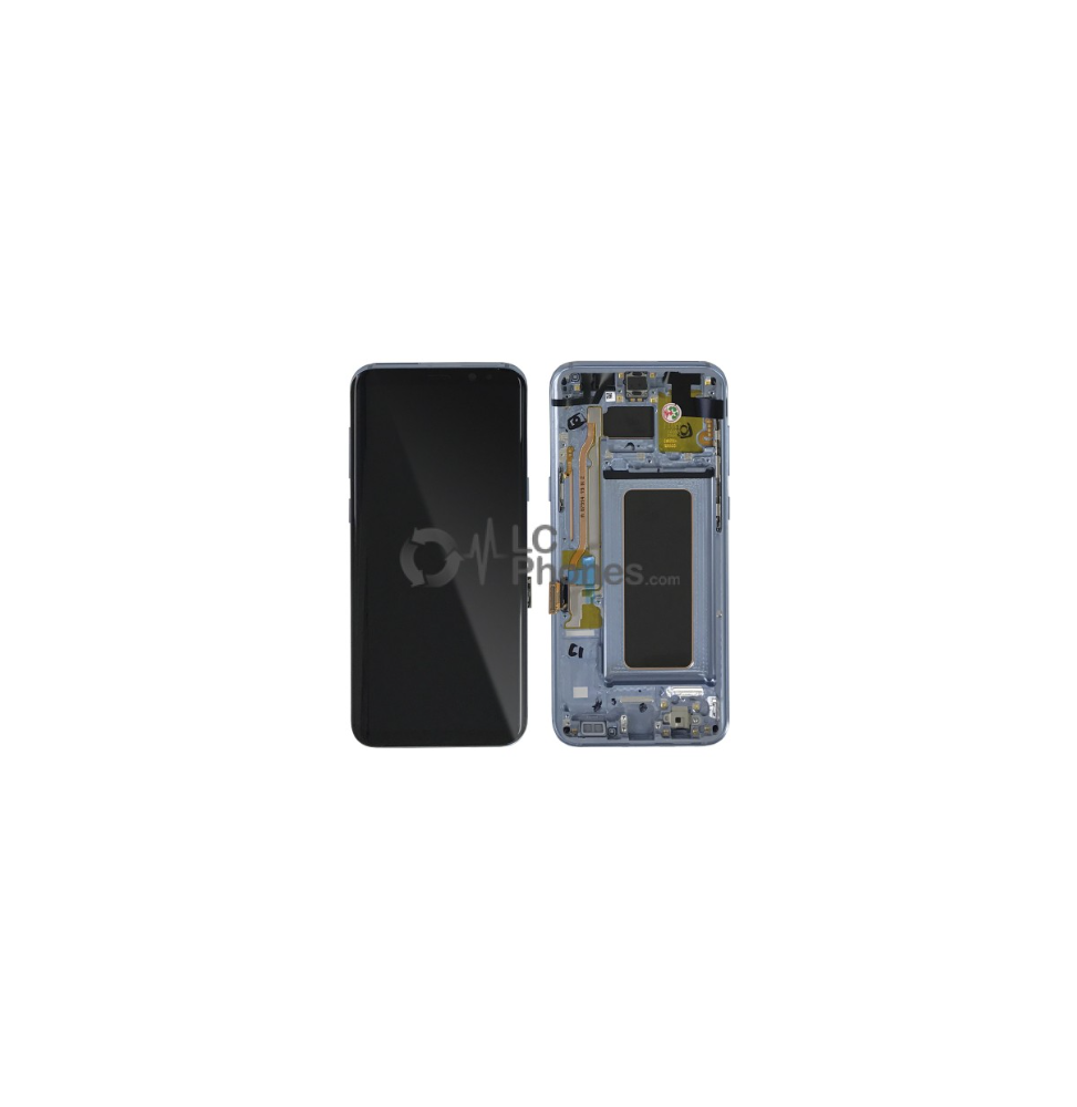 LCD e Vidro Completo Blue Samsung Galaxy S8 Plus G955F