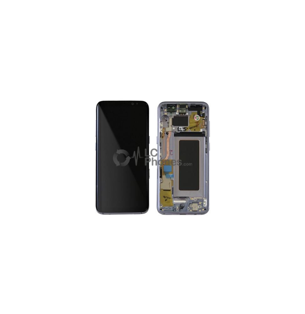 LCD e Vidro Completo Purple Samsung Galaxy S8 G950F