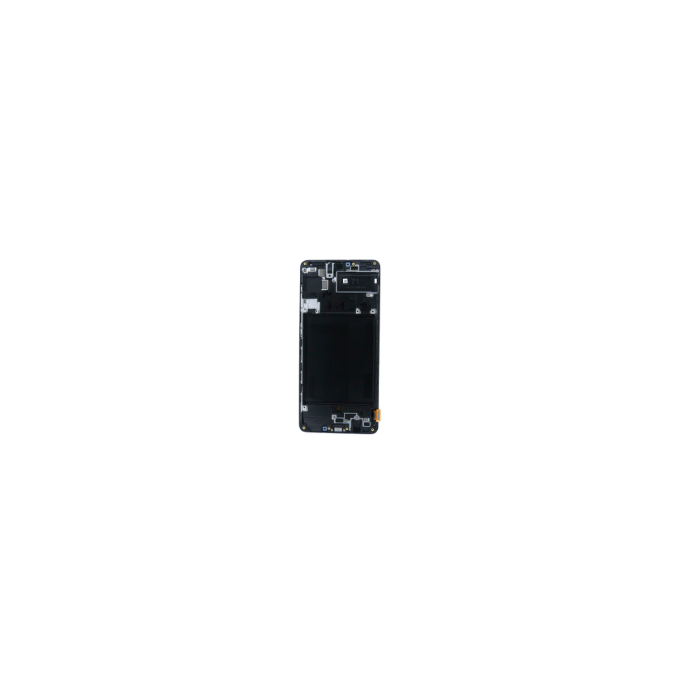LCD e Vidro Completo Black Samsung Galaxy A71 A715F