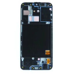 LCD e Vidro Completo Black Samsung Galaxy A40 A405F
