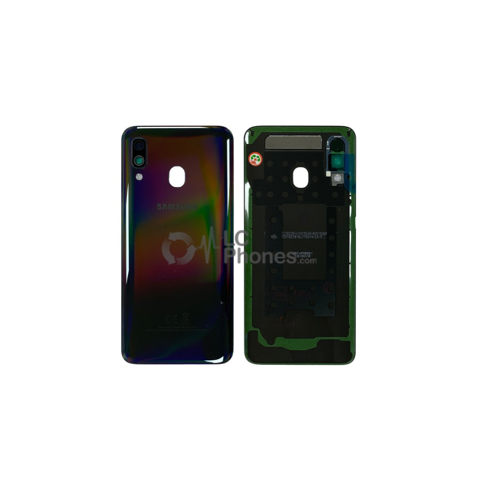 Tampa Traseira Preto Samsung Galaxy A40 A405F