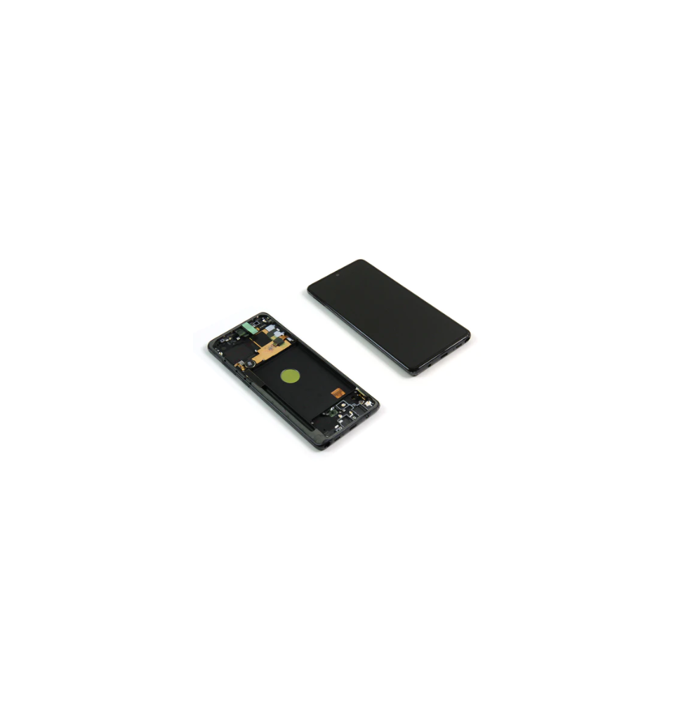 LCD e Vidro Completo Aura Black Samsung Galaxy Note 10 Lite N770F