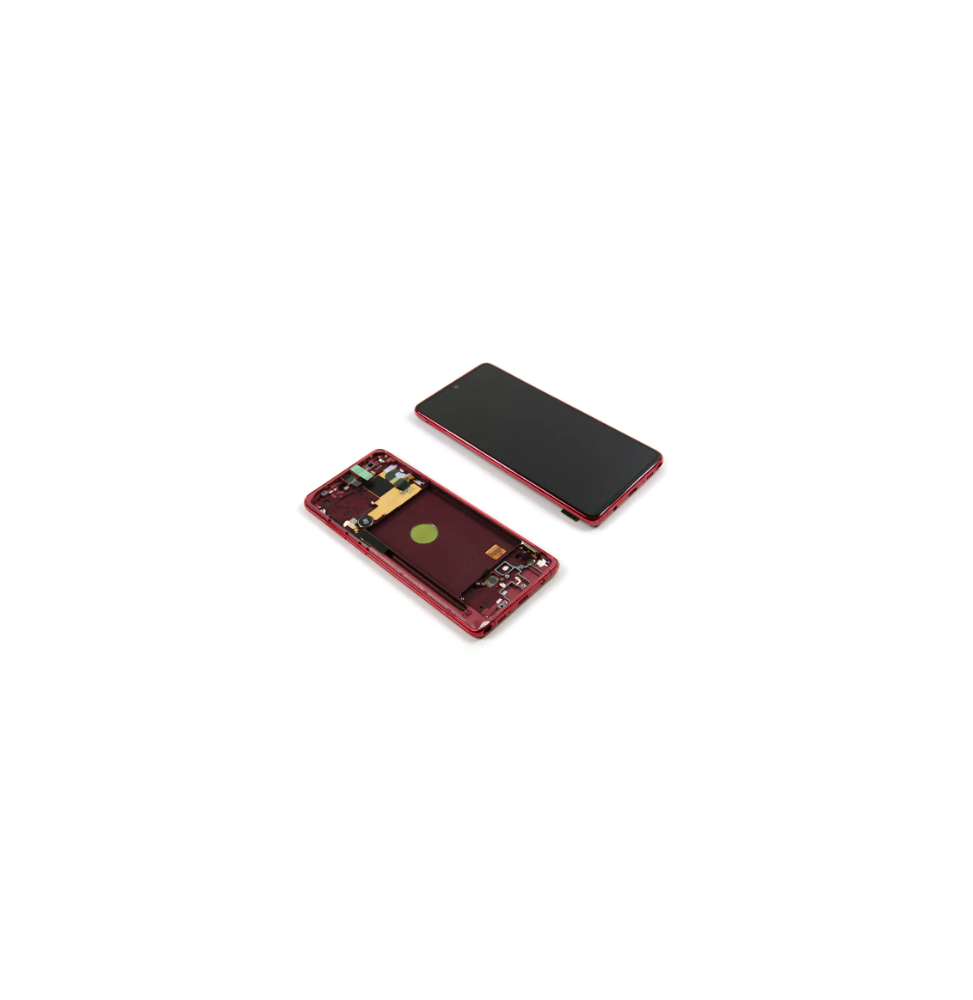 LCD e Vidro Completo Cardinal Red Samsung Galaxy Note 10 Lite N770F