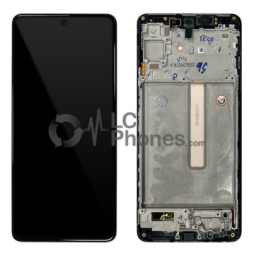 LCD e Vidro Completo Black Samsung Galaxy M53...