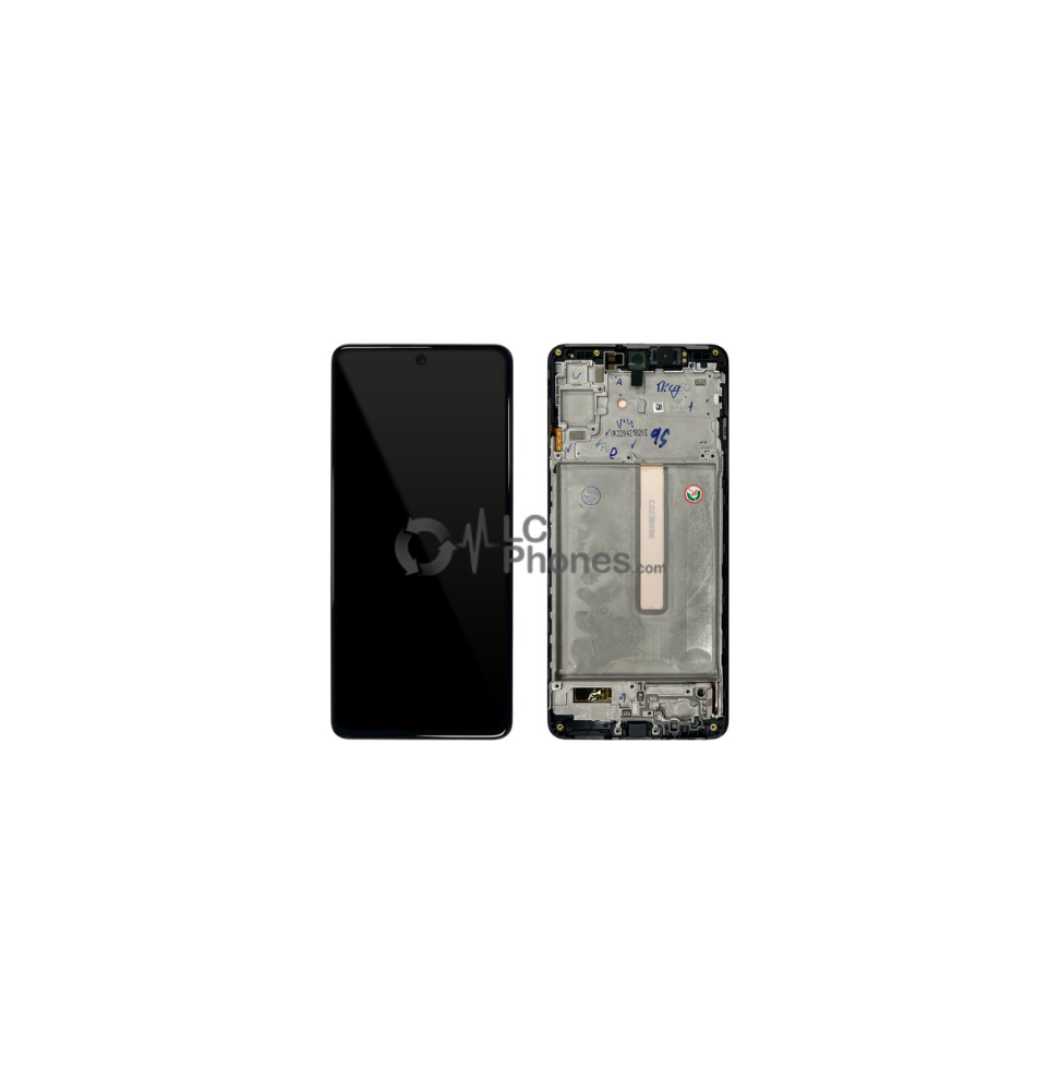 LCD e Vidro Completo Black Samsung Galaxy M53 5G M536B