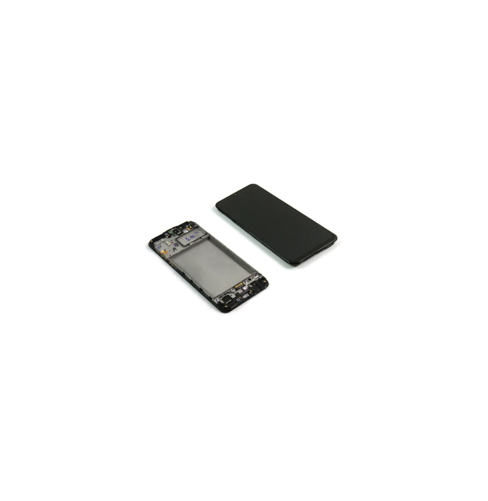 LCD e Vidro Completo Black Samsung Galaxy M30s M307F