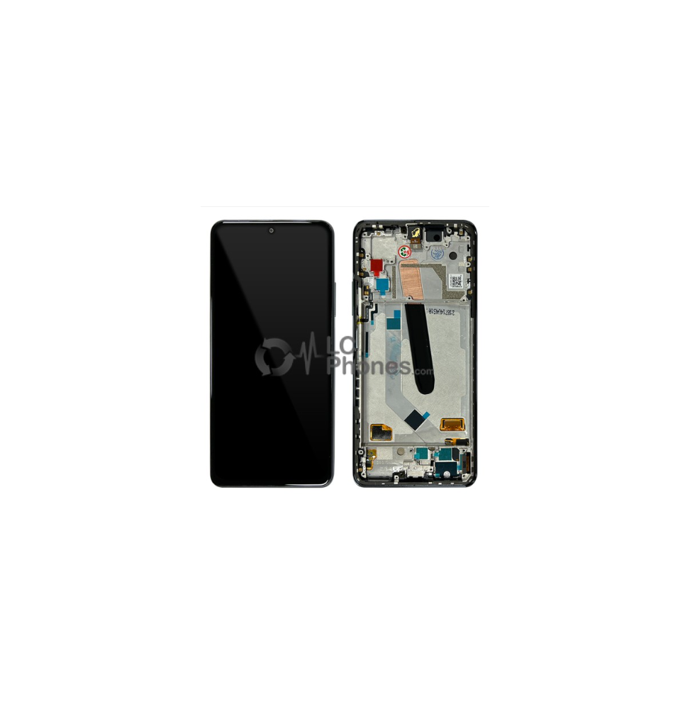 LCD e Vidro Completo Cosmic Black Xiaomi Mi 11 Pro