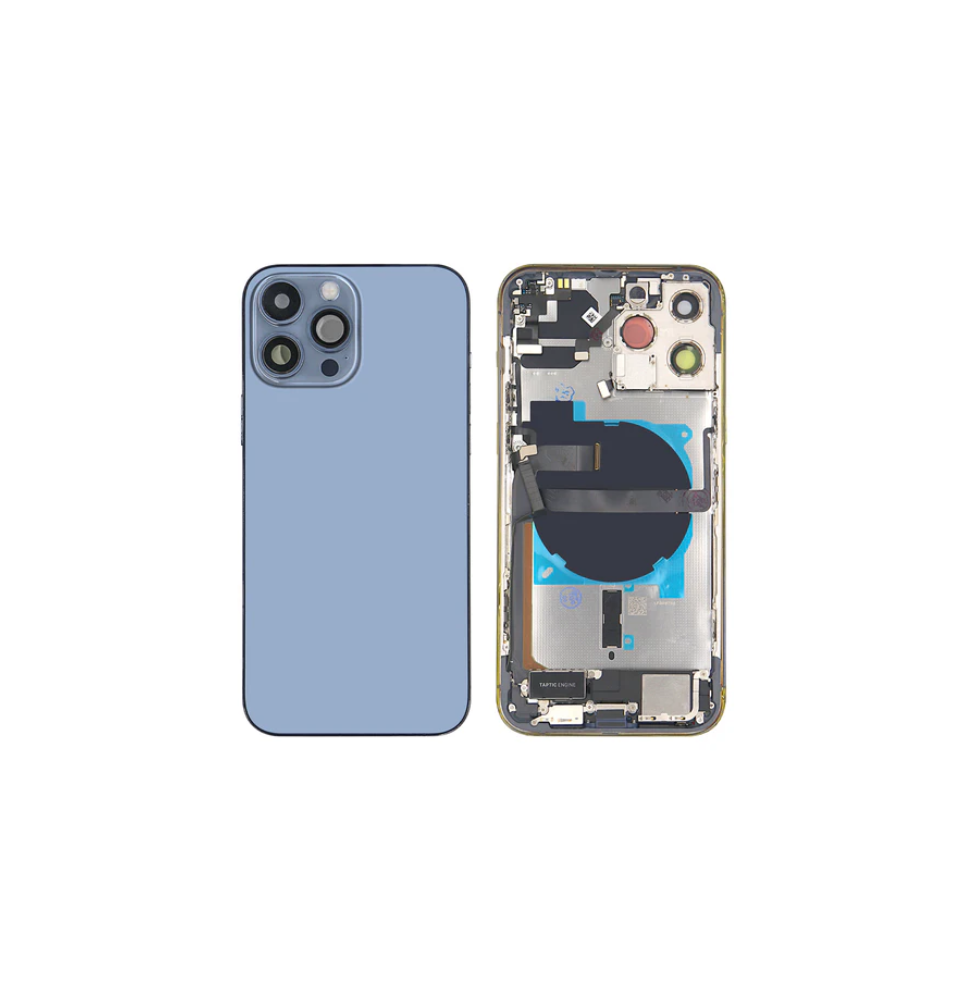 iPhone 13 Pro Max - Carcaça Azul (OEM)