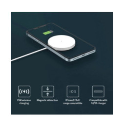 Carregador Sem Fios iPhone 15W