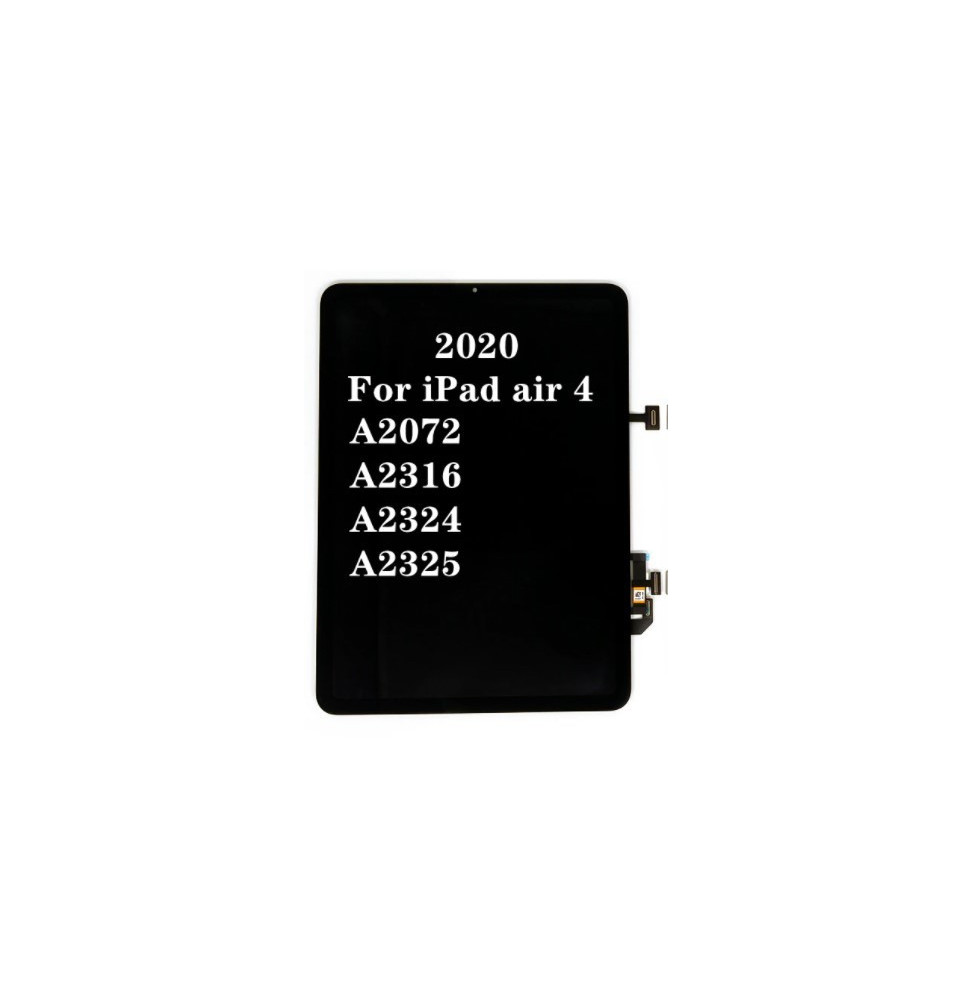 iPad Air 4 2020 10.9" LCD + Vidro Preto